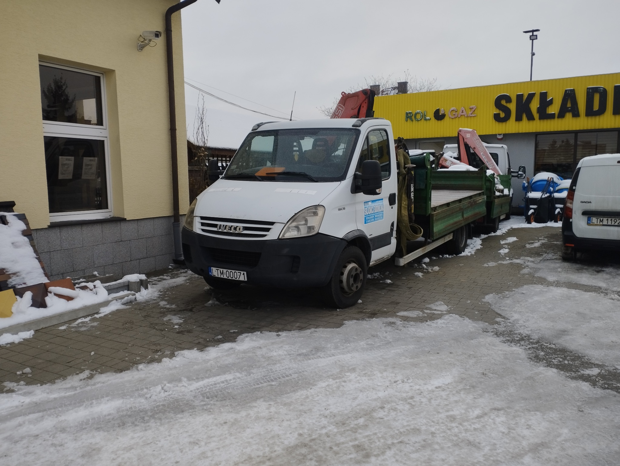 Iveco Iveco Daily 65C17 wywrotka HDS FASSI S65 - 4