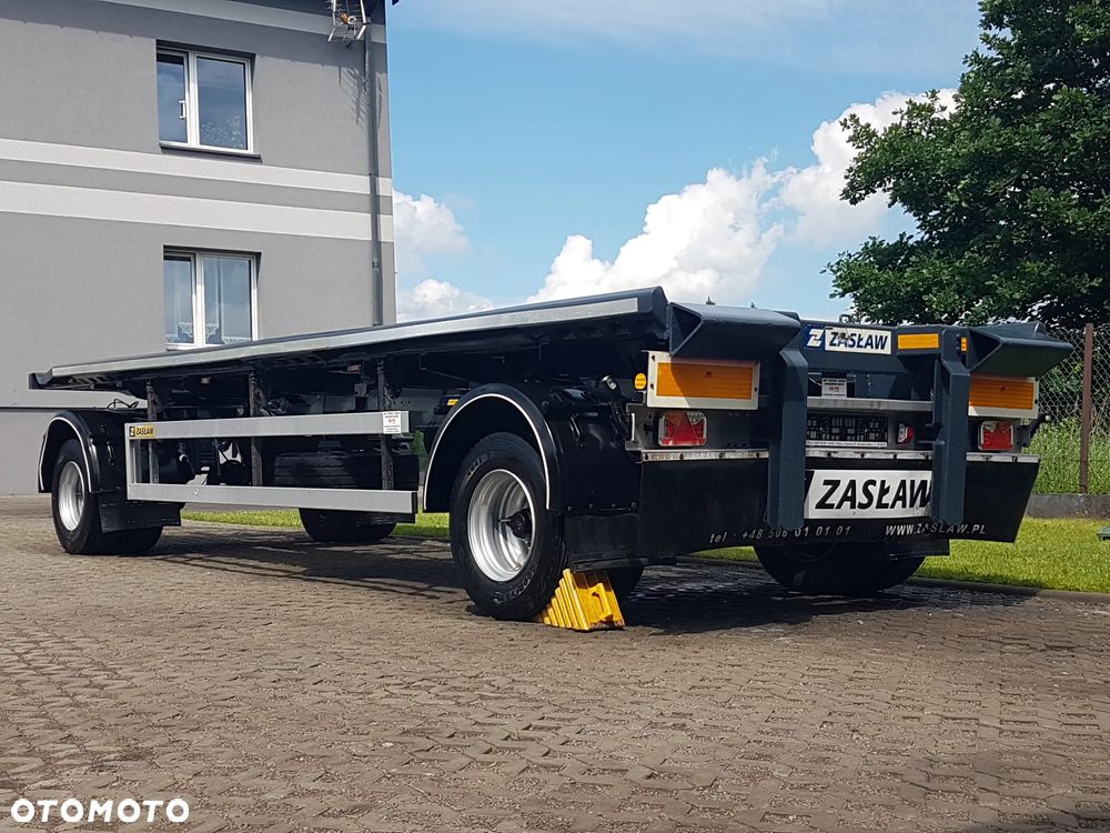 Zaslaw D-659 DO KONTENERÓW HAKOWCA POD KONTENERY 2 OSIE BLIŹNIAKI RESORY - 17
