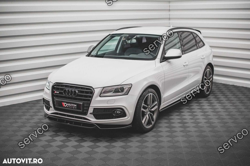 Prelungire bara fata Audi SQ5 Mk1 (8R) 2012-2017 v2 - Maxton Design - 3