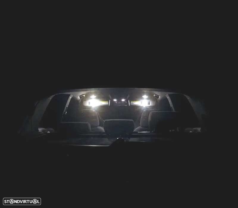 KIT COMPLETO 19 LAMPADAS LED INTERIOR PARA VOLKSWAGEN VW RABBIT GTI GOLF 5 MK5 L 06-09 - 6