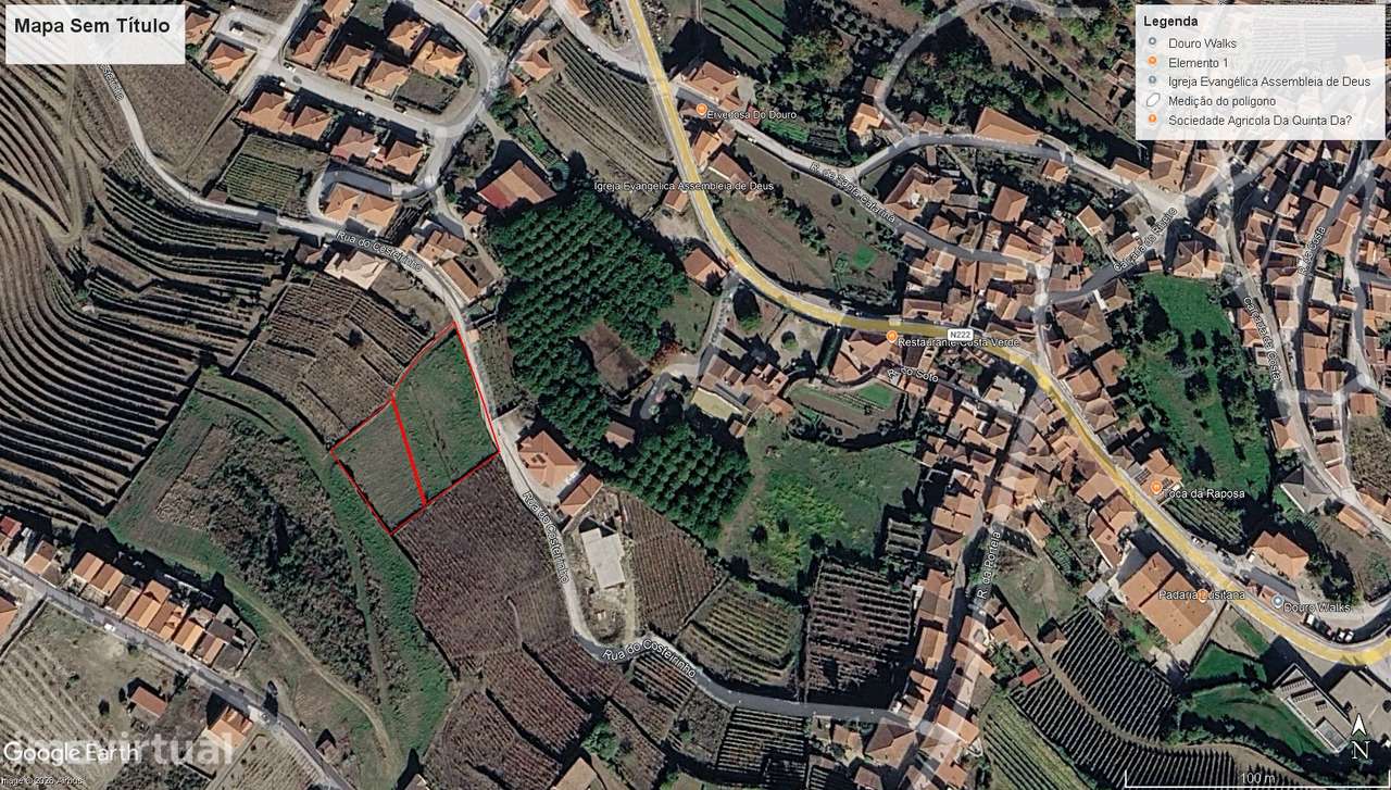 Venda de terreno para construção 1.928 m2
