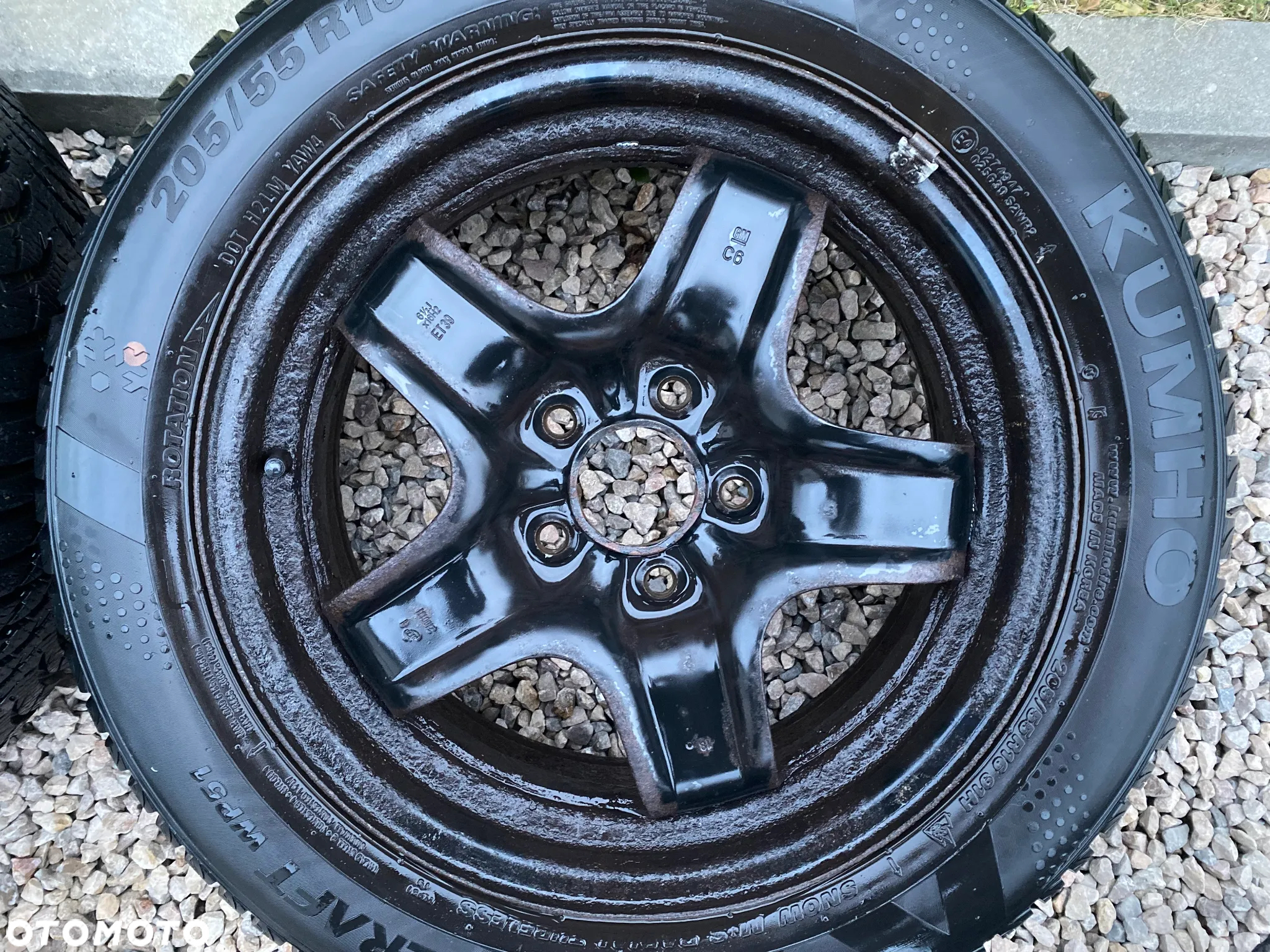 Opel Astra H Zafira Felgi strukturalne z oponami Koła 16" 5X110 6,5Jx16H2 ET39 - 7