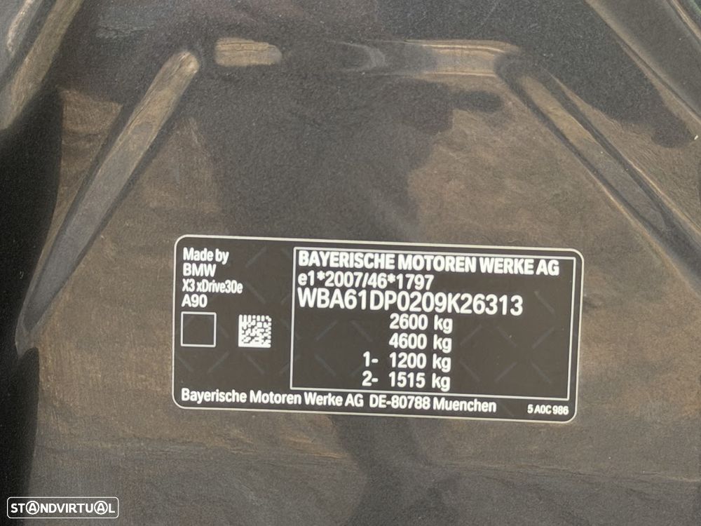 BMW X3 30 e xDrive Pack M - 22