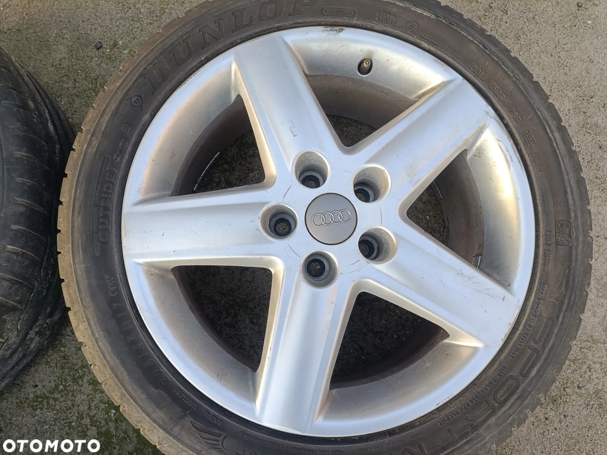 KOŁA ALUMINIOWE AUDI 17" - 4
