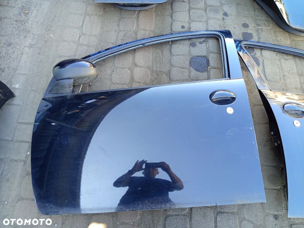 DRZWI LEWE PRZEDNIE CITROEN C1 PEUGEOT 107 TOYOTA AYGO 05-14 5-DRZWI ZAMEK KLAMKA SZYBA PODNOŚNIK EL. LUSTERKO LEWE LUB PRAWE MANUALNE - 2