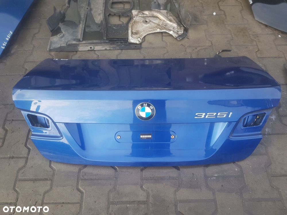 BMW 3 E92 COUPE KLAPA BAGAŻNIKA TYŁ A51 A51/5 - 2