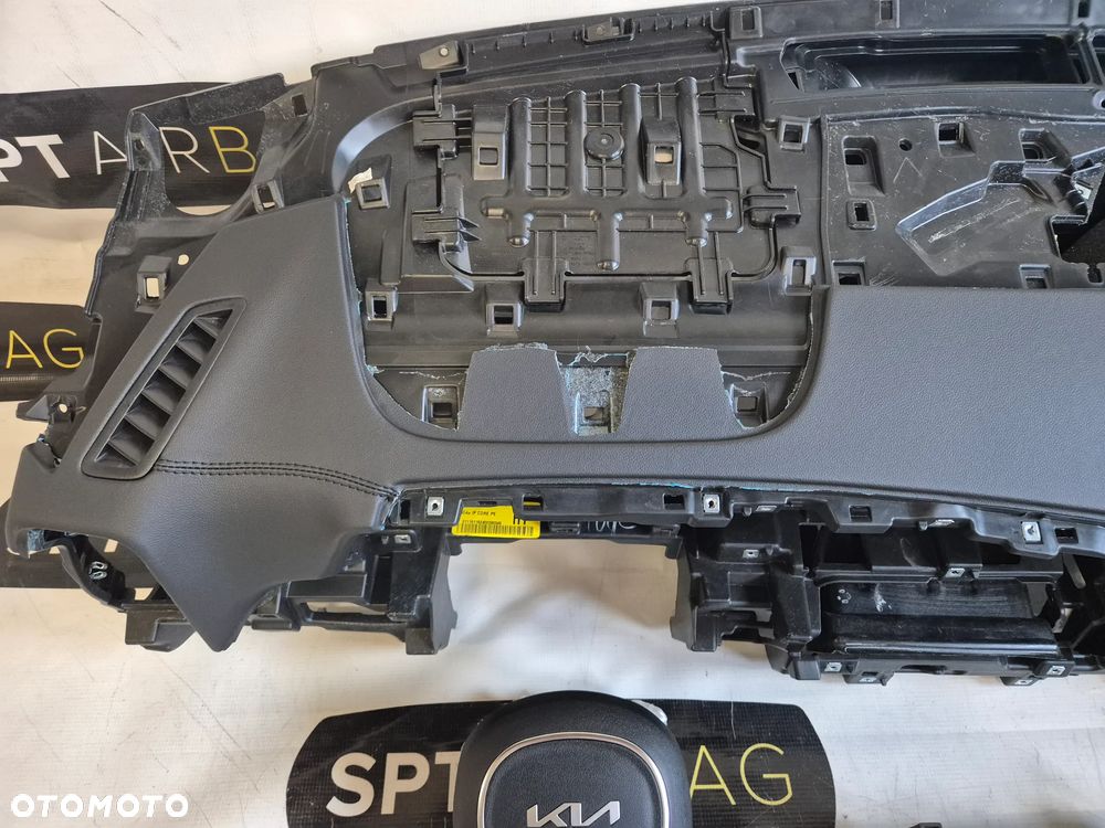 KIA SORENTO IV LIFT 4 DESKA ROZDZIELCZA KONSOLA KOKPIT PULPIT PODUSZKI AIRBAG AIR BAG PASY KIT SET - 2