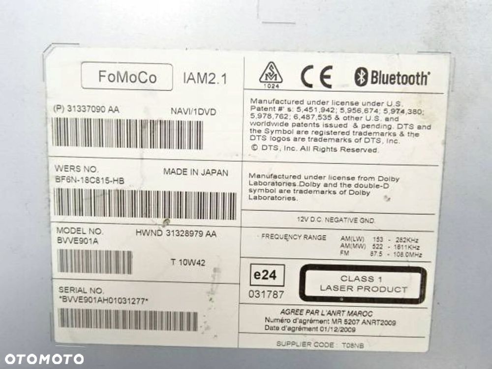 radio cd volvo s60 v60 ii - 7