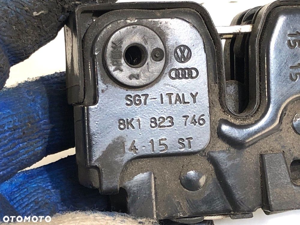 ZAMEK MASKI PRZÓD  AUDI A4 B8 (8K2) 2007 - 2015 2.0 TFSI 155 kW [211 KM] benzyna 2008 - 2013 - 4
