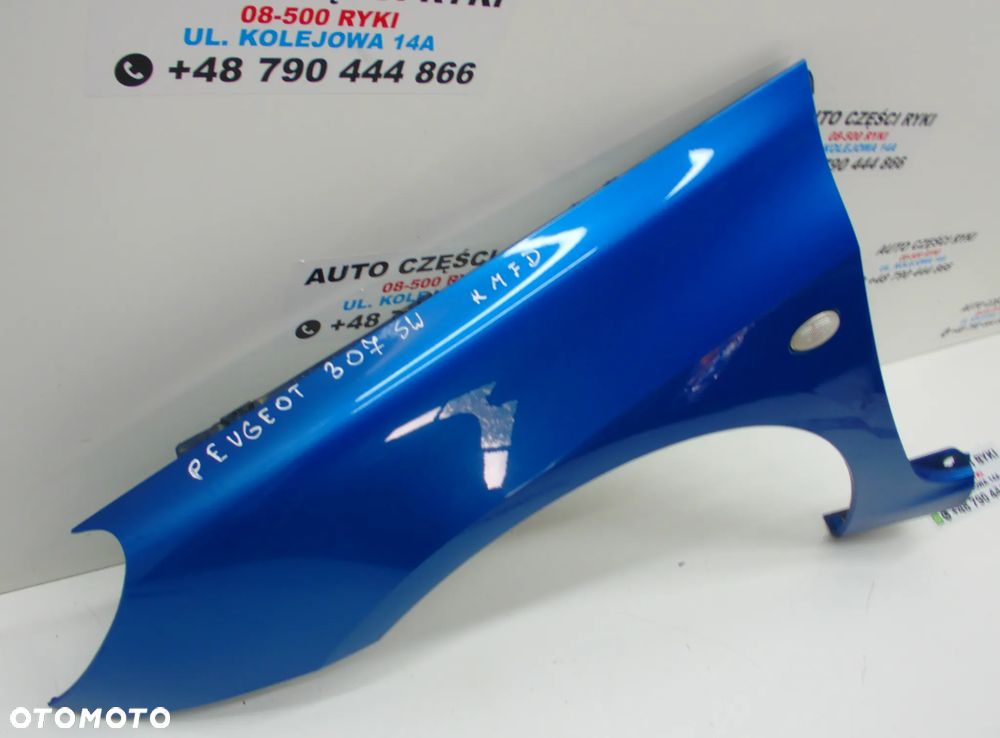 Peugeot 307 Błotnik Prawy Lewe Przód KMFD - 7