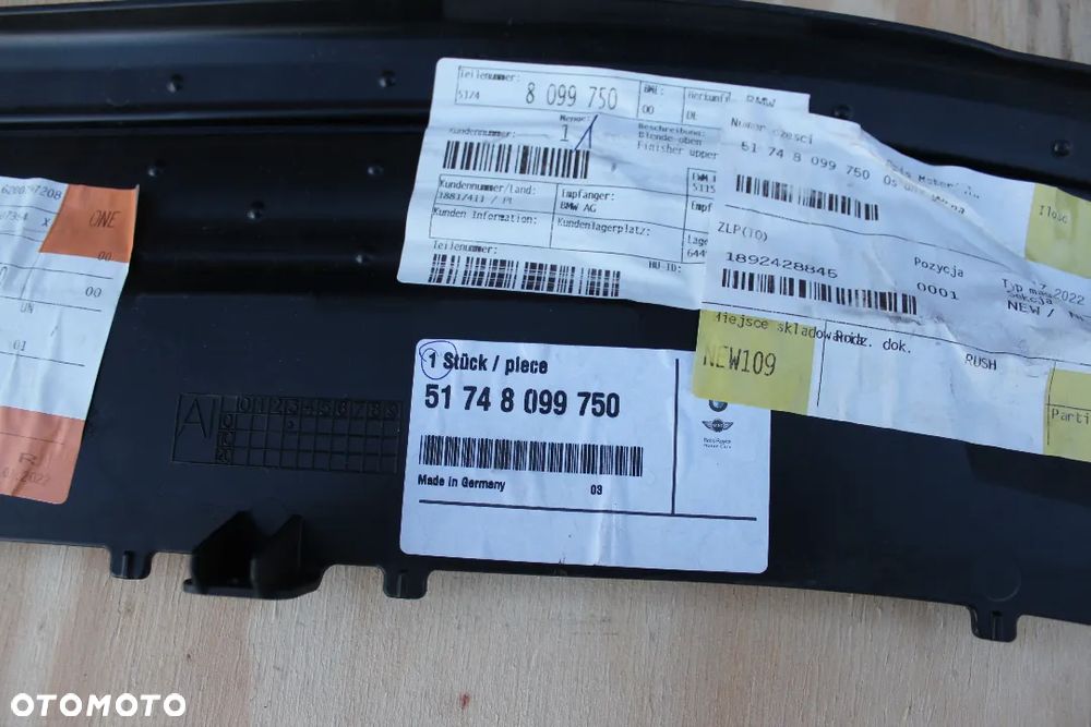 OSŁONA PASA USA BMW G15 G15 G16 F91 F92 M8 2021 - 10