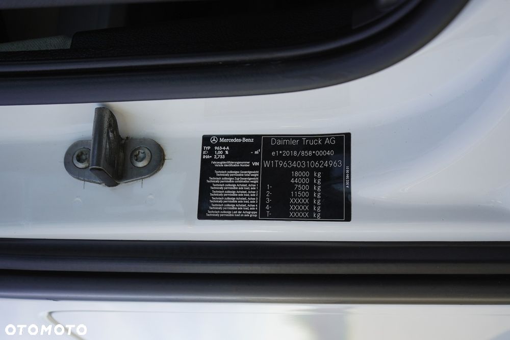 Mercedes-Benz ACTROS / 1843 / ACC / E 6 / MP 5 / 4 X 4 / HAD / HYDRAULIKA - 11