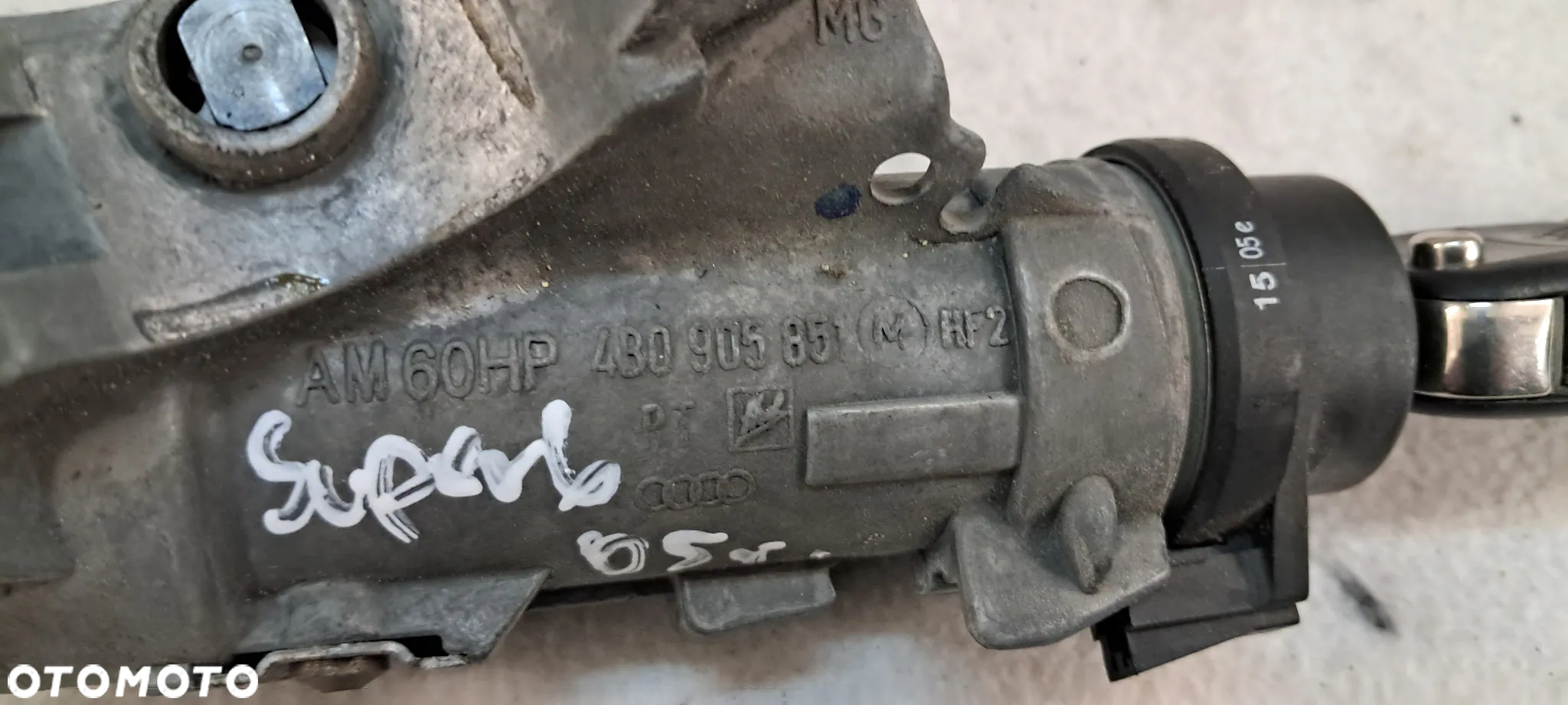 Stacyjka Klucz Wkładka Komplet Skoda Superb I 4B0905851M 3U0827573 1J0959753DA - 6