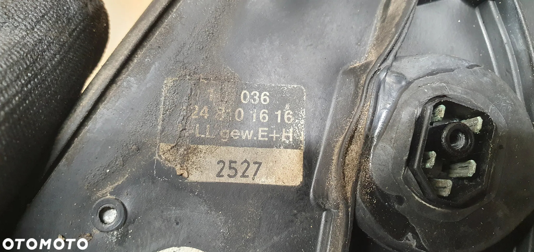 Lusterko zewnętrzne prawe 5 PIN 5 Pinów Mercedes 190 W201 - 6