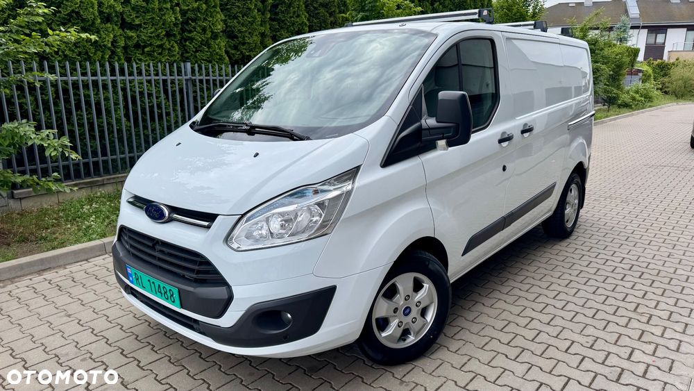Ford Transit Custom L2H2 średni  xenon kamera idealny 2.0 TDCI blaszak krótki L1H2 VAT FV faktura 23% 3 miejsca / osobowy blaszak podwójne drzwi z obu stron - 37