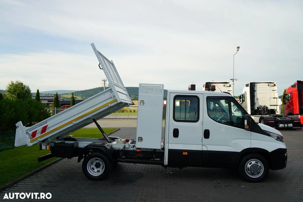 Iveco DAILY 35-180 / BASCULĂ DIN ALUMINIU / CU 6 LOCURI / DOUĂ / MANUALĂ / IMPORTATĂ - 8