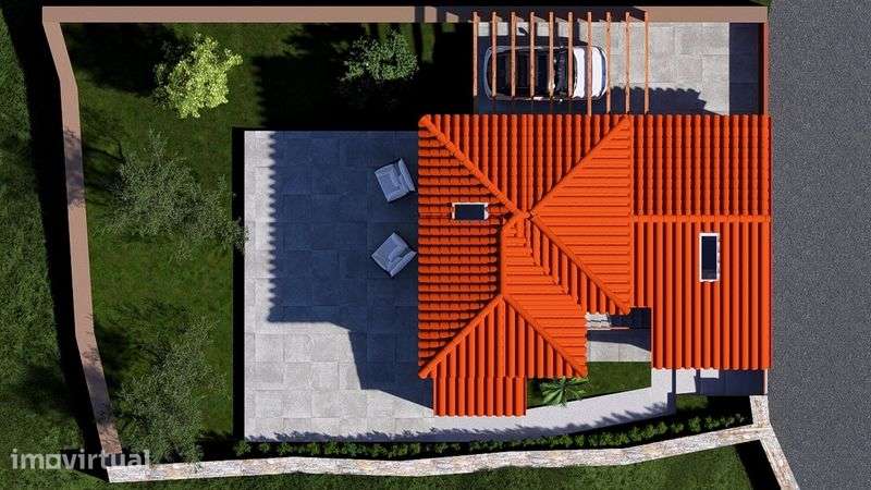 Terreno com casa rural Foz do Sousa - Grande imagem: 2/8