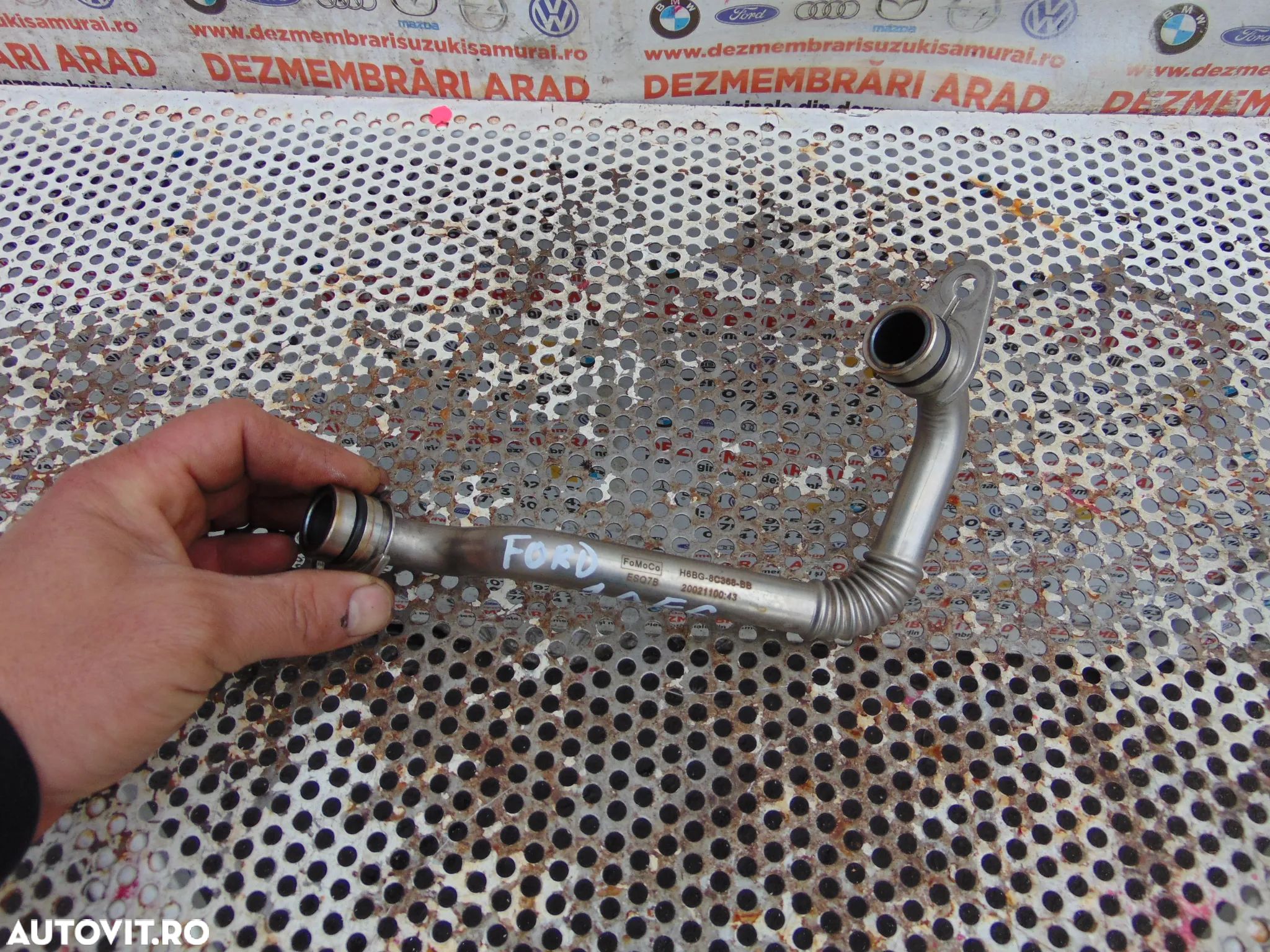 Conducta apa Ford 1.0 Puma Fiesta Focus 4 conducta racire teava cod h6bg8c368bb - 1