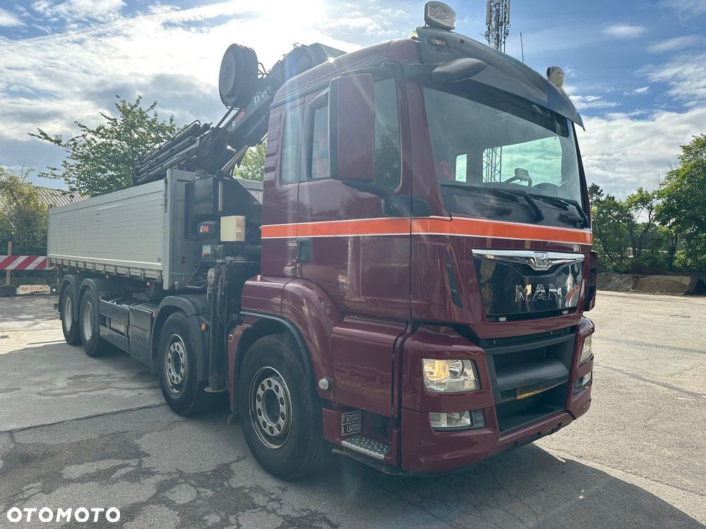 MAN TGS 32.480  WYWROTKA HDS HIAB 244 EP 5 - 2