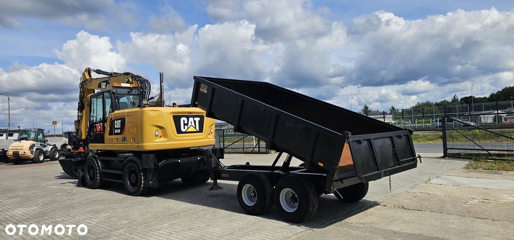 Caterpillar M318F M318 rototilt szczypce Leica przyczepa - 4