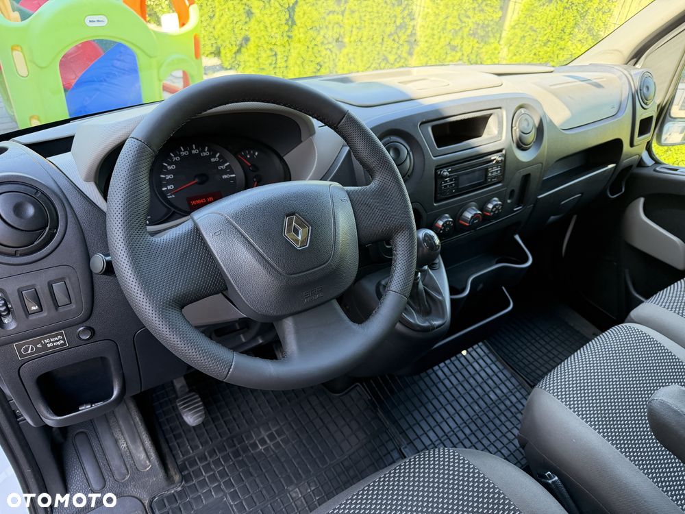 Renault MASTER 7-OSÓB L3H2 BRYGADÓWKA KLIMA BEZWYPADKOWY SERWISOWANY DIESEL 2.3 DCI (125KM) KRAJOWY - 5