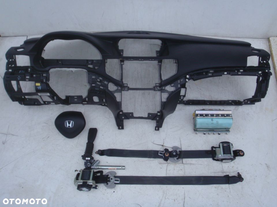 HONDA ACCORD 8 VIII DESKA KONSOLA KOKPIT PULPIT PÓŁKA PARAPET Raz2 wymiana montaż Raz2 AIRBAG PASY ! - 3