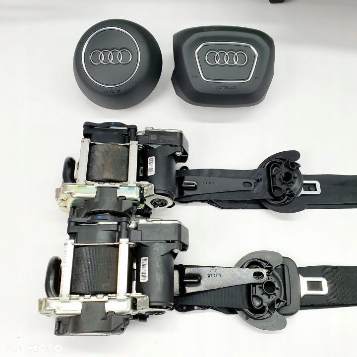 AUDI A4 B9 8W0 DESKA ROZDZIELCZA KONSOLA KOKPIT PULPIT PODUSZKI AIRBAG AIR BAG PASY KIT SET - 8