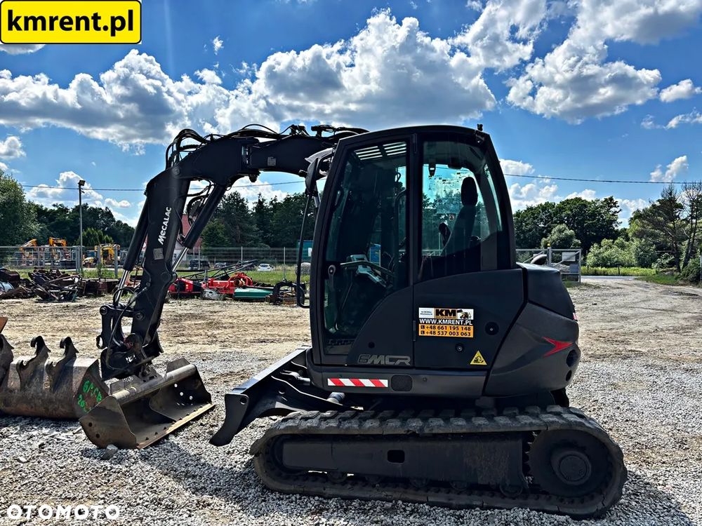 Mecalac 6 MCR MINI-KOPARKA 2022R. MTH:3855 | 8 MCR JCB 8055 8050 55 Z 51 Z VOLVO ECR 48 CAT 305 KUBOTA KV YANMAR VIO KOMATSU PC50 - 20