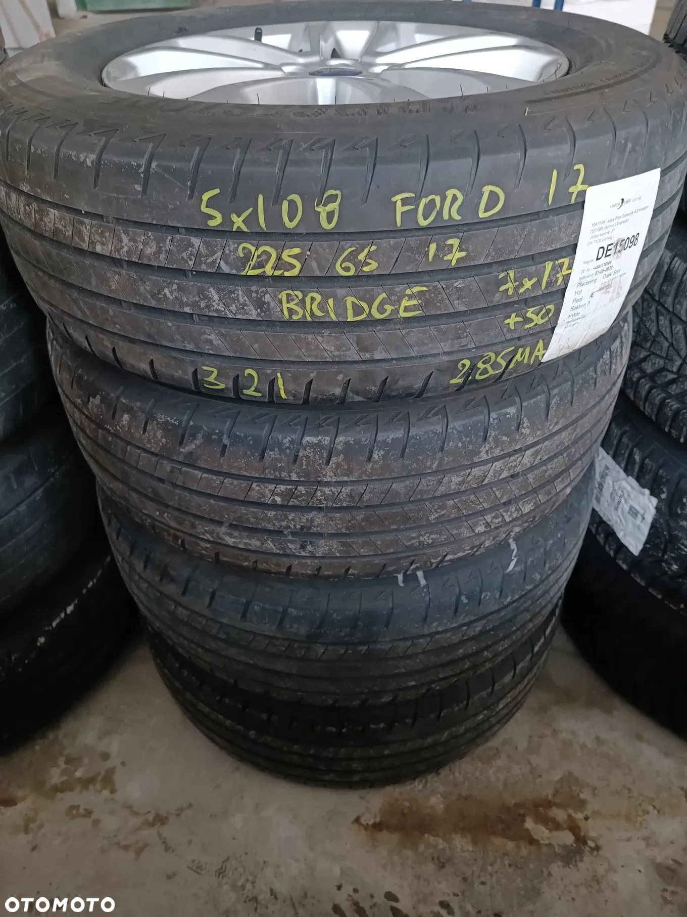 5x108 Felgi Aluminiowe Alufelgi 17 Koła FORD SMAX GALAXY II 2 MONDEO MK3 MK4 MK5 Puma CMAX KUGA FOCUS VOLVO S40 V40 C30 V50 V60 S60 S80 V70 V50 S-Max grand C-max Jaguar Legnica ALU-RAD - 7