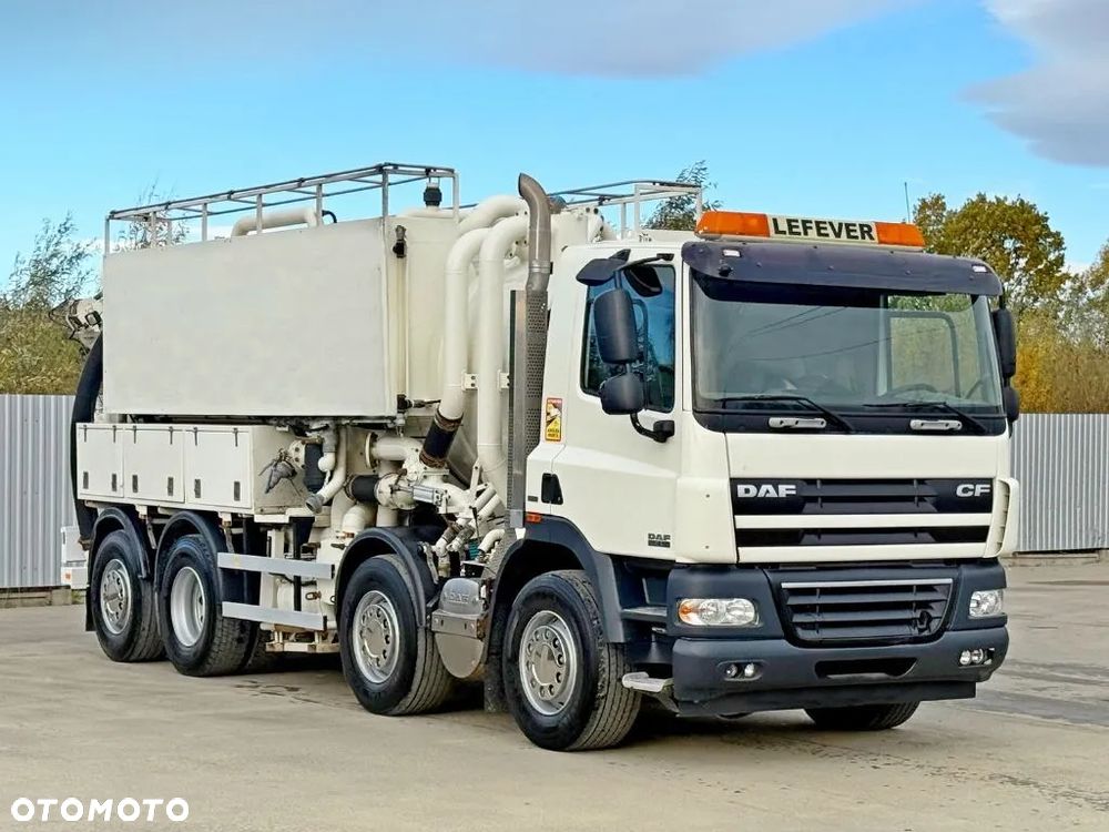 DAF CF 85.410 * POJAZD ASENIZACYJNY * 8x2 * STAN BDB