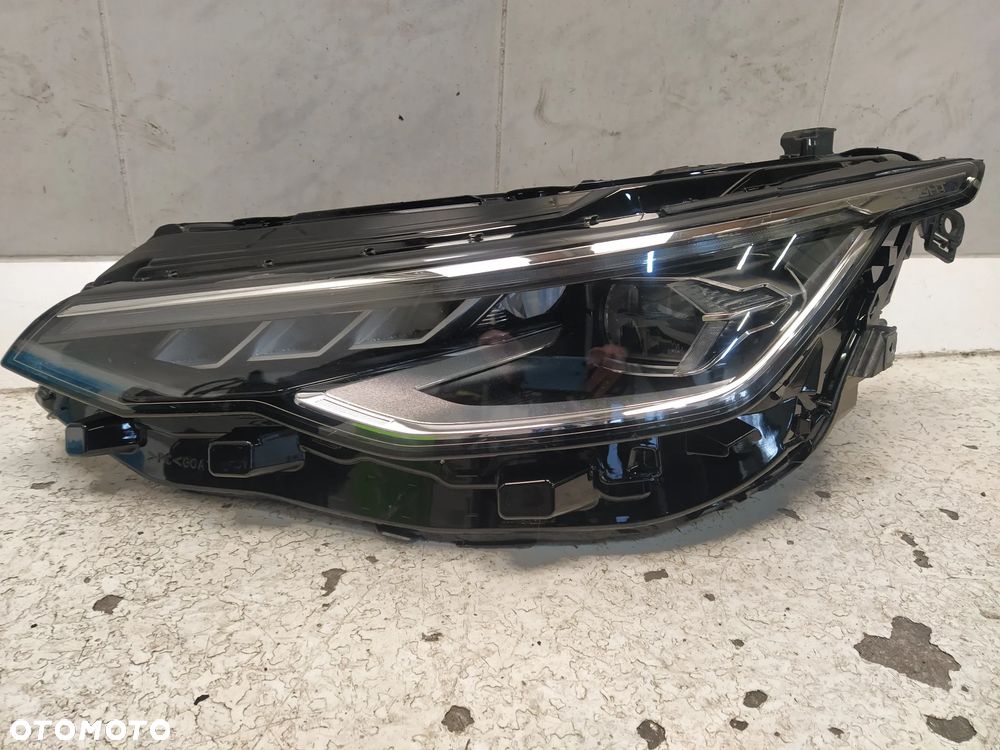 VW GOLF 8 VIII LIFT 2024- LAMPA REFLEKTOR PRZÓD PRZEDNI LED IQ LIGHT SREBRNY ŚRODEK LEWA PRZETWORNICA ORYGINAŁ - 2