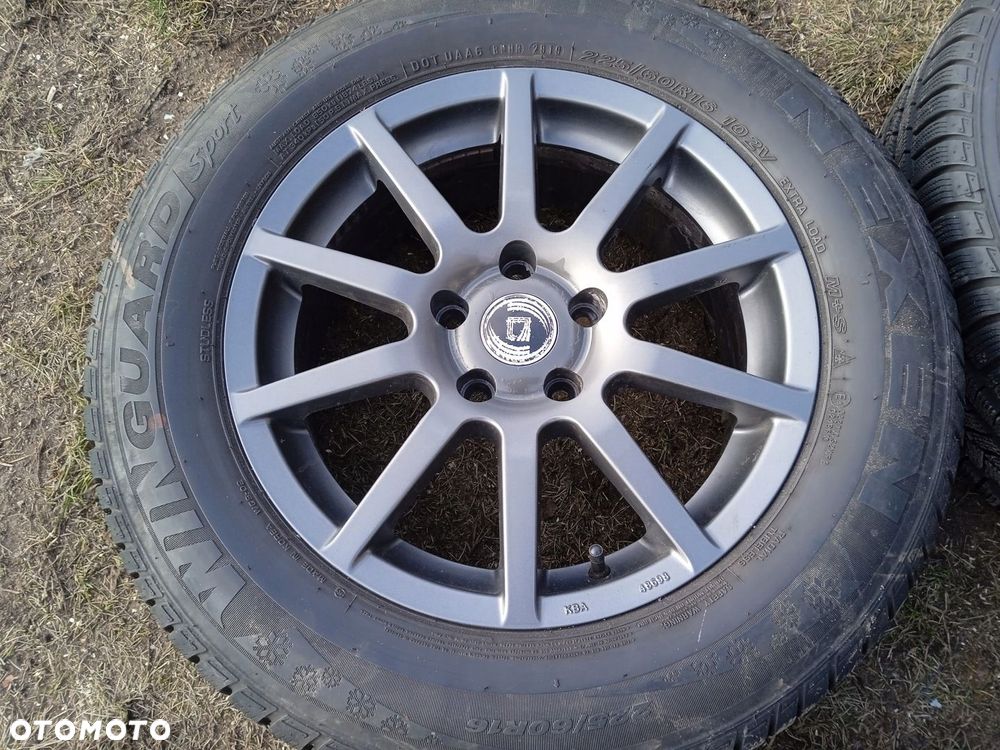 felgi aluminiowe 5x112 VW Golf Touran Audi A4 A6 Skoda Octavia 16 opony 8mm - 5