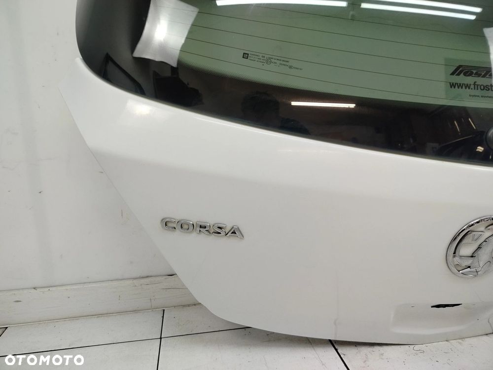 OPEL CORSA D 5D OPC LINE 06R- KLAPA BAGAŻNIKA TYŁ TYLNA Z474 - 3