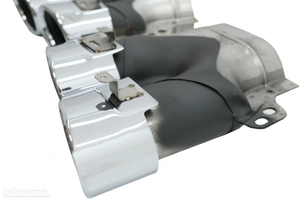 Difusor com Ponteiras Mercedes CLS C257 (2018 em diante) Look 53 AMG - 5