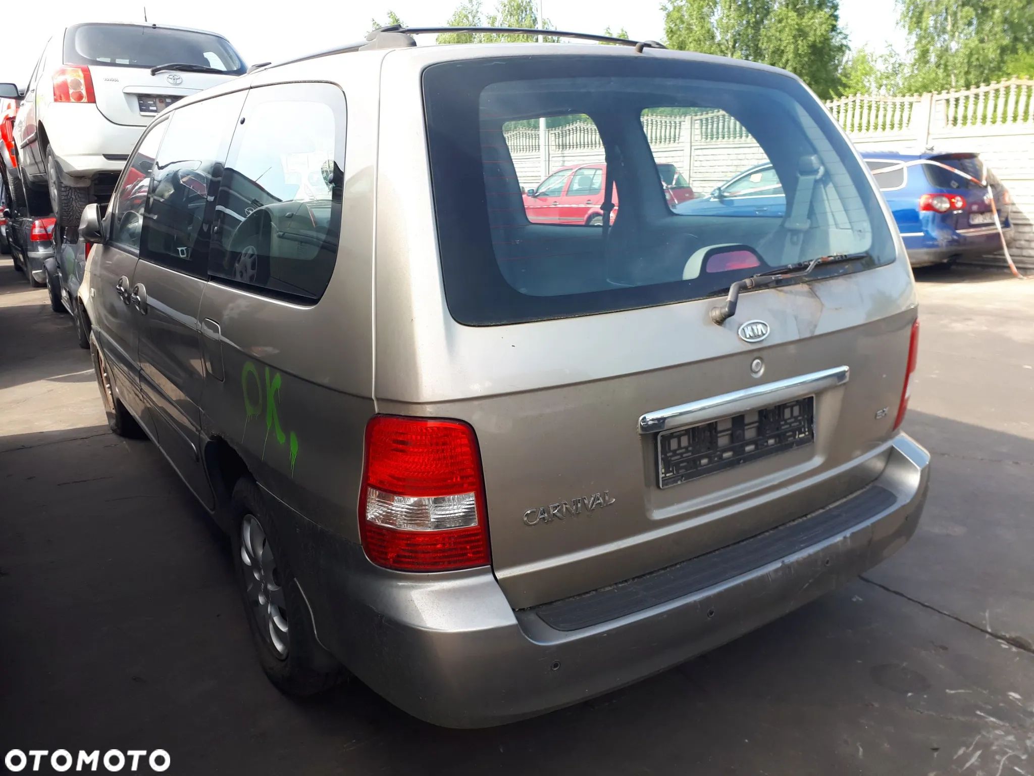 KIA CARNIVAL I LIFT 01-05 MASKA PRZÓD PRZEDNIA KOMPLETNA - 10