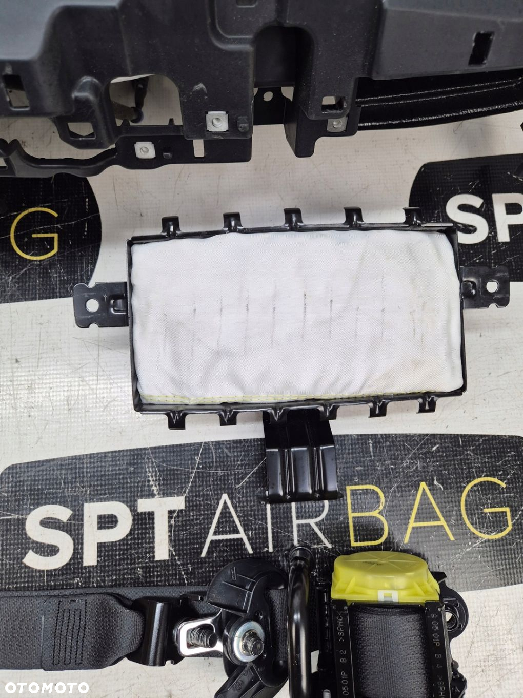 KIA EV6 DESKA ROZDZIELCZA KONSOLA KOKPIT PULPIT PODUSZKI AIRBAG AIR BAG PASY KIT SET - 6