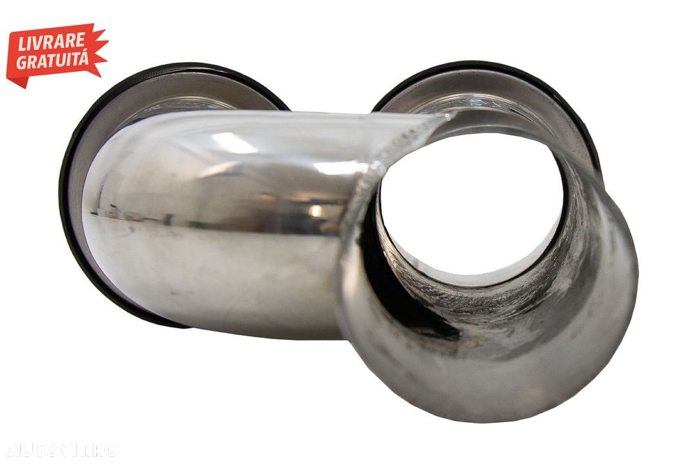 Tobe Ornamente Sistem de evacuare Carbon Fiber Finisaj Lucios 6.3cm- livrare gratuita - 6