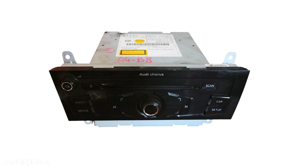 AUDI A4 B8 09r RADIO RADIOODTWARZACZ 8T1035152C - 1