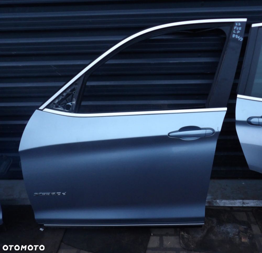 BMW - F25,X3 - KOLOR 896/5 - DRZWI LEWY PRZÓD - ORYGINAŁ - SUPER STAN - 1