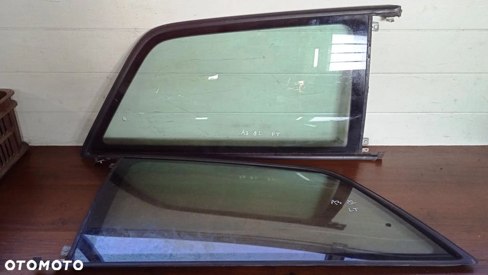Szyba karoseryjna lewa prawa tył Audi A3 8L 3D - 1