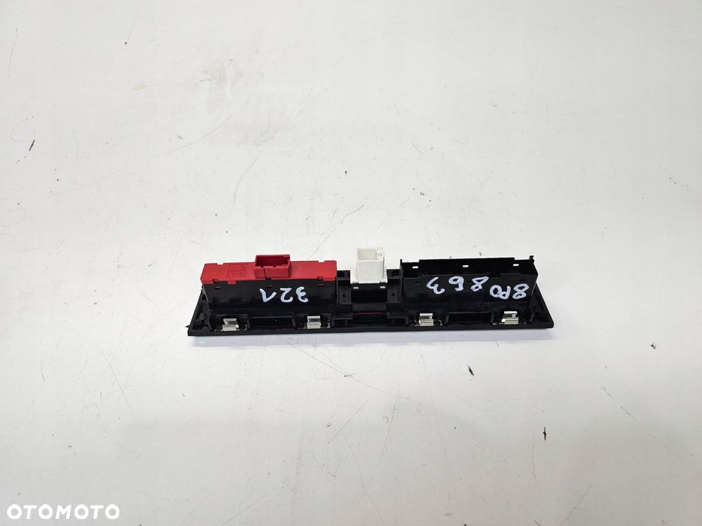 RAMKA PANELU KONSOLI AUDI A3 8P LIFT 8P0863321 START STOP - 5
