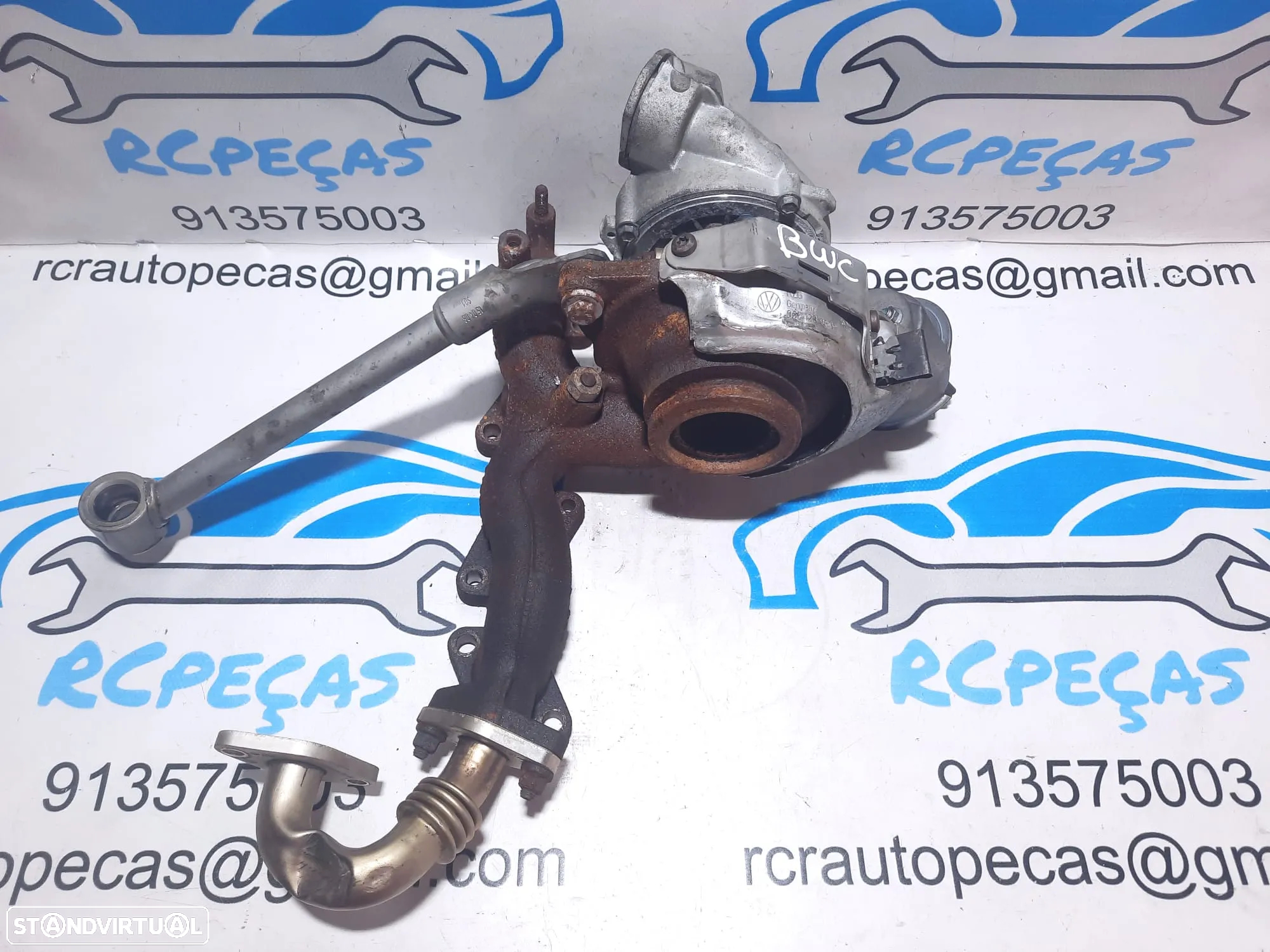 TURBO MITSUBISHI LANCER VIII 8 MK8 2.0 DI-D 16V 140CV BWC 03G253019R 03G253019 768652-0001 7686520001 768652 GRANDIS OUTLANDER - 5