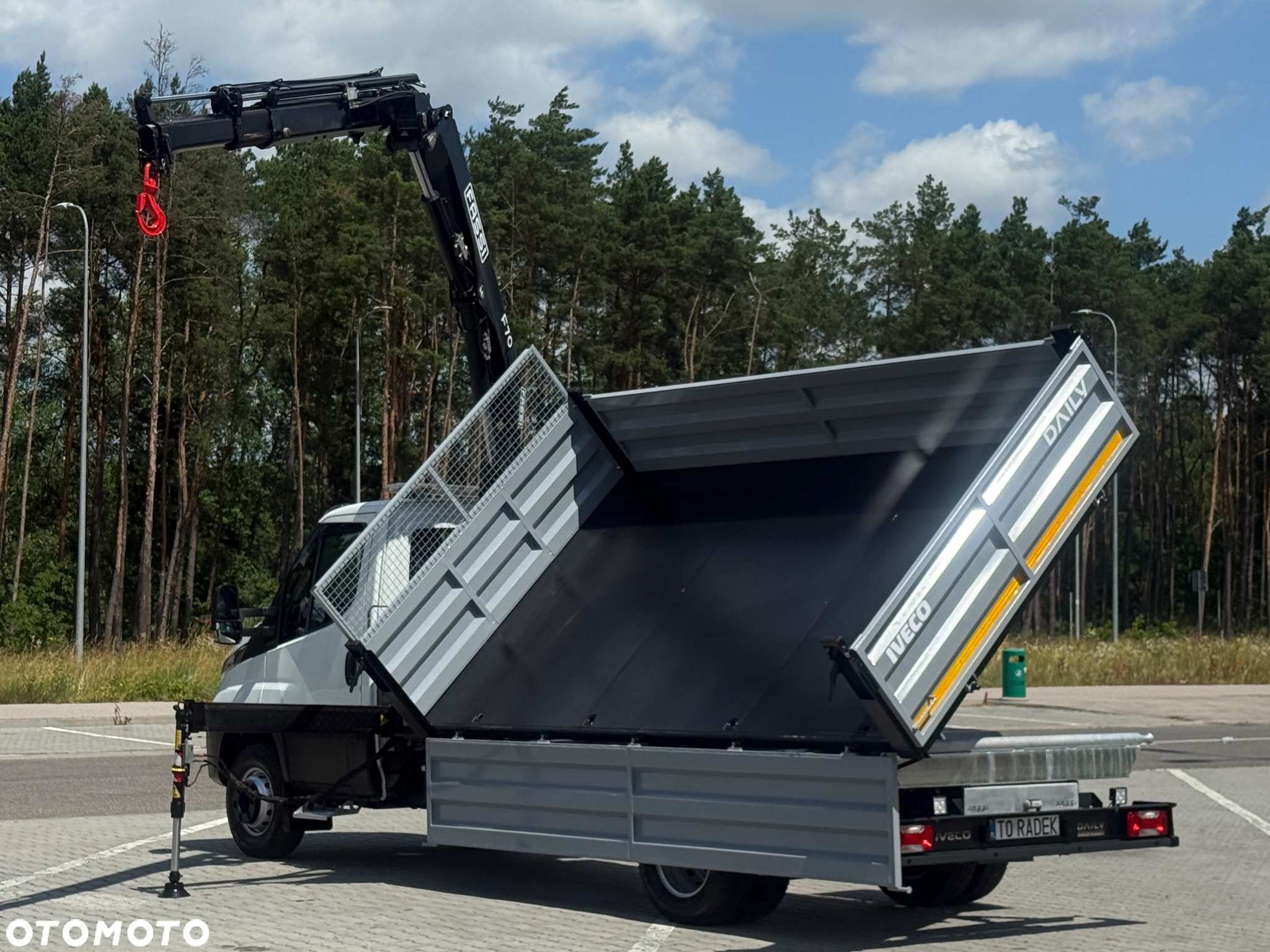 Iveco DAILY 72-180 3.0 HPI 180KM * HDS FASSI F70 * 3200 Udźwig * Wywrotka 3 Stronna * ŚWIETNY STAN! - 29