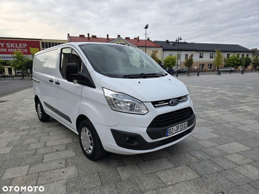 Ford TRANSIT CUSTOM Klima Elektryka Duża Navi Kamera Tempomat Furgon 3os 2xPdc Hak - 1