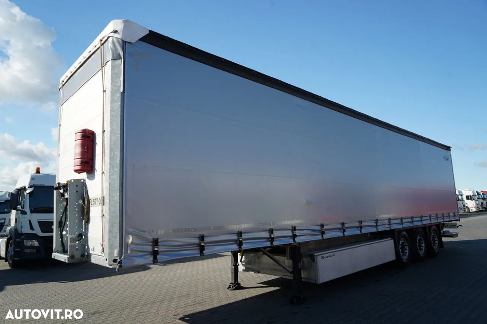 Schmitz Cargobull CORTINĂ / ELEVATOR DE SARCINĂ / 2x AXE DE RIDICARE / COȘ PENTRU PALEȚI - 4