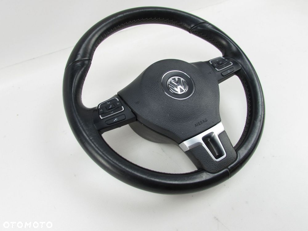 VW GOLF VI PASSAT B7 POLO 6R KIEROWNICA MULTIFUNKCYJNA AIRBAG - 2