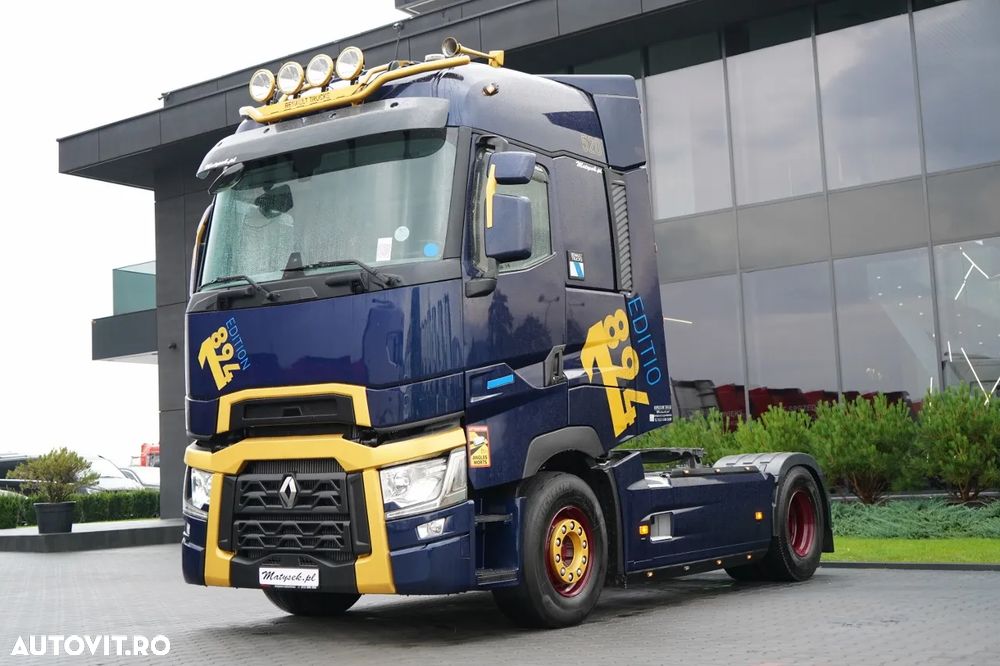 Renault T 520 / EDIȚIE LIMITĂ - 1894 / FULL AIRMATIC / RETARDER / I-PARK COOL / HIDRAULICĂ / PIELE / VERSIUNE FOARTE BOGAȚĂ / DUPĂ CONTRACTUL DE SERVICE - 4