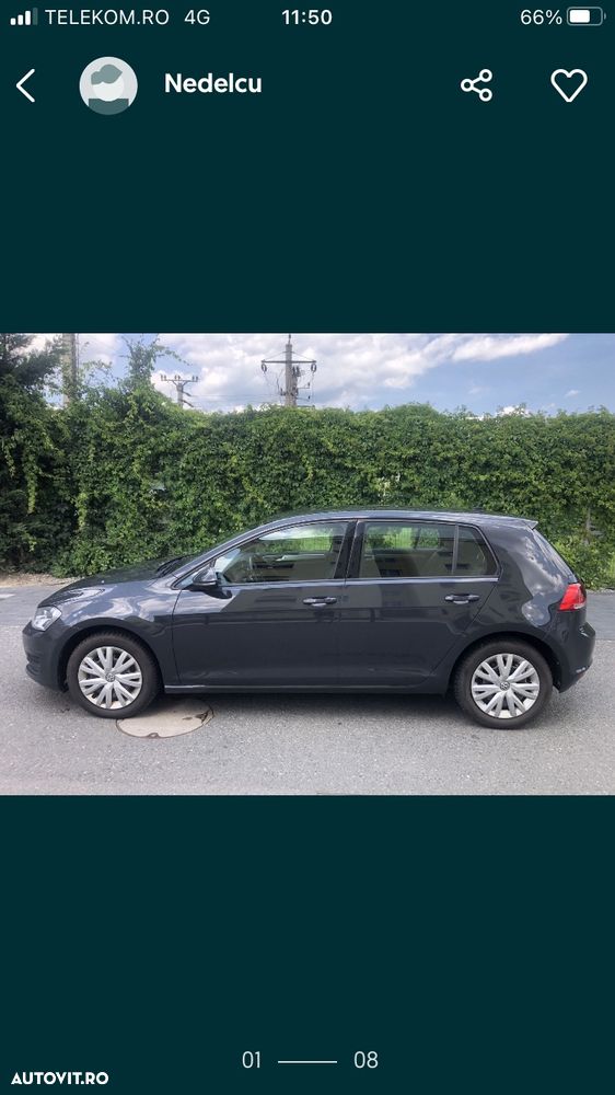 Volkswagen Golf 1.6 TDI DSG BMT Comfortline - 7