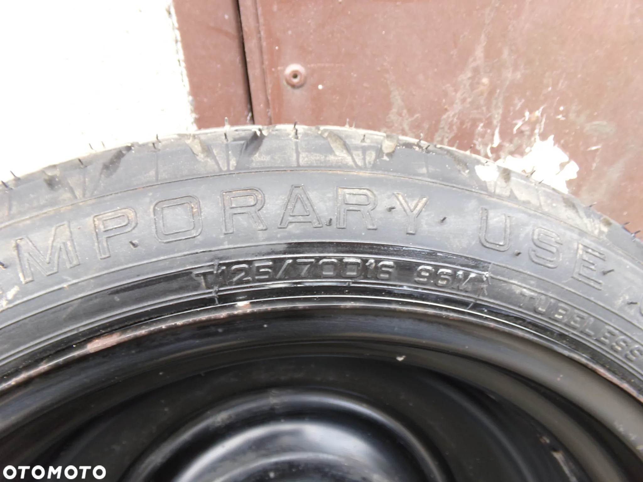 Koło dojazdowe 4x100 125/70 ''16'' Toyota Yaris III 11-19 - 5