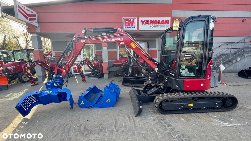 Chwytak sortujący obrotowy do koparki YANMAR Vio38; Vio57; Hidromek 102 - 6